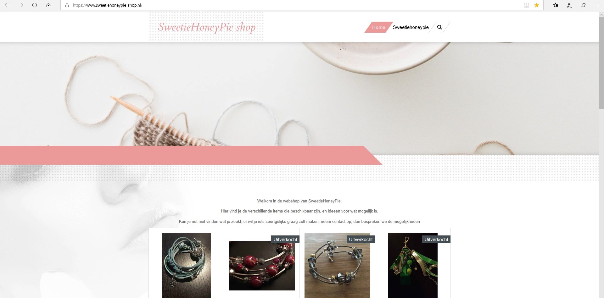 webshop SweetieHoneyPie webshop